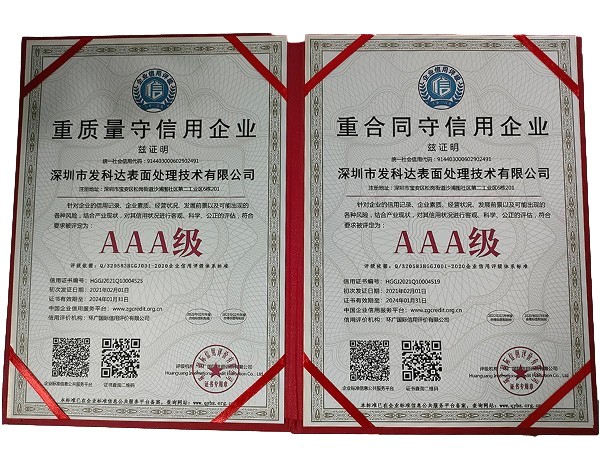 AAA級企業(yè)